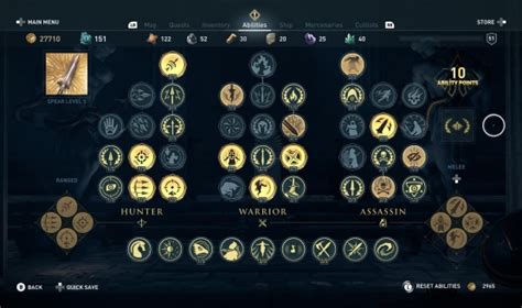 ac odyssey max ability points.